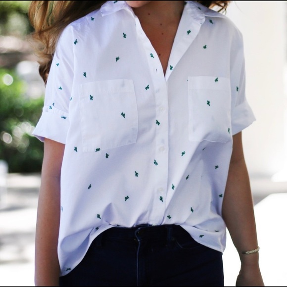 Madewell Cactus Courier Shirt 